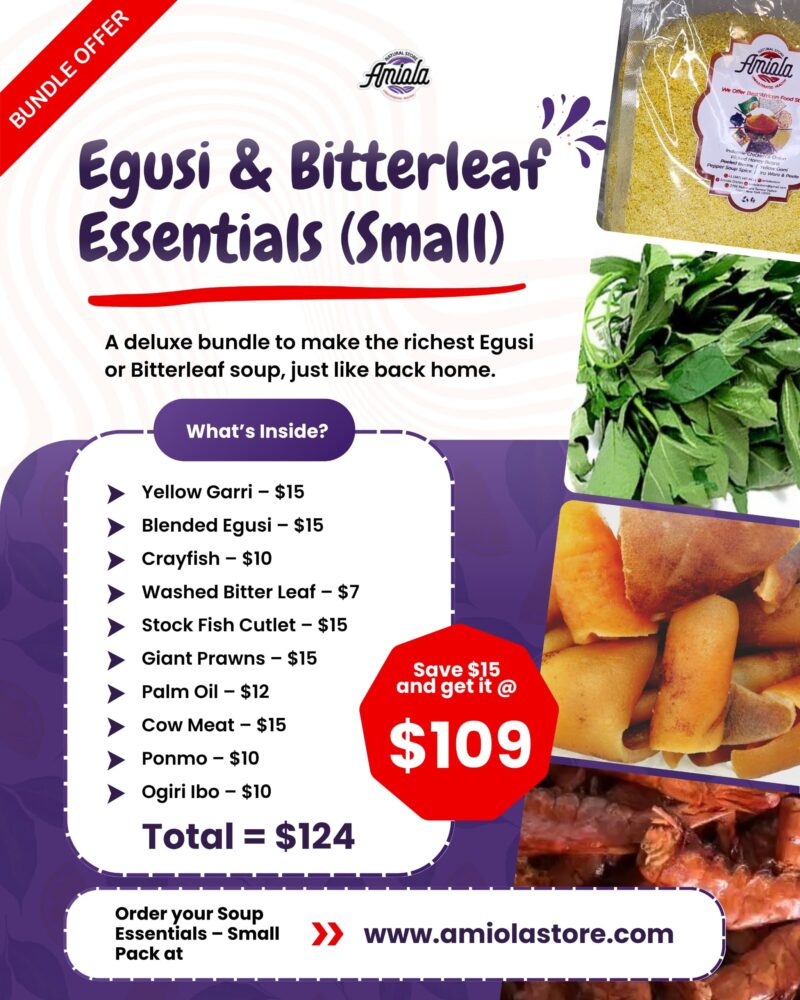Egusi & Bitterleaf Essentials – Small